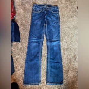 Women’s Silver Suki 17” Surplus jeans